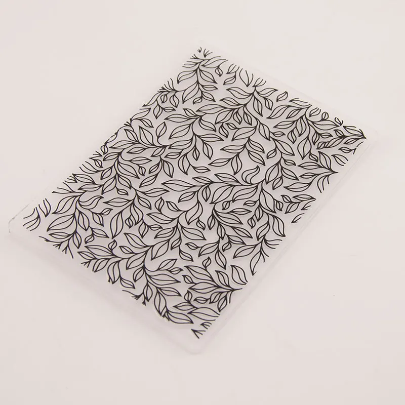 Листья пластиковые папки для тиснения DIY скрапбукинга бумаги ремесло/открыток