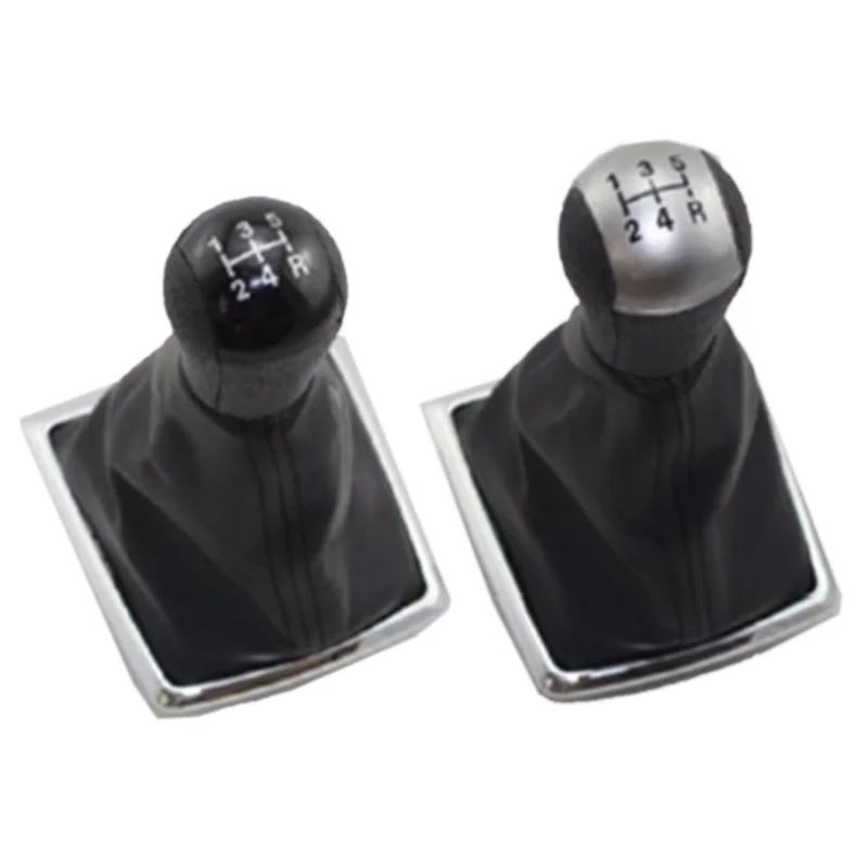 

5 6 Speed MT Car Shift Gear Knob Lever Gaitor shifter Boot Cover For Ford Focus 2 MK2 2005 2006 2007 2008 2009 2010 2011