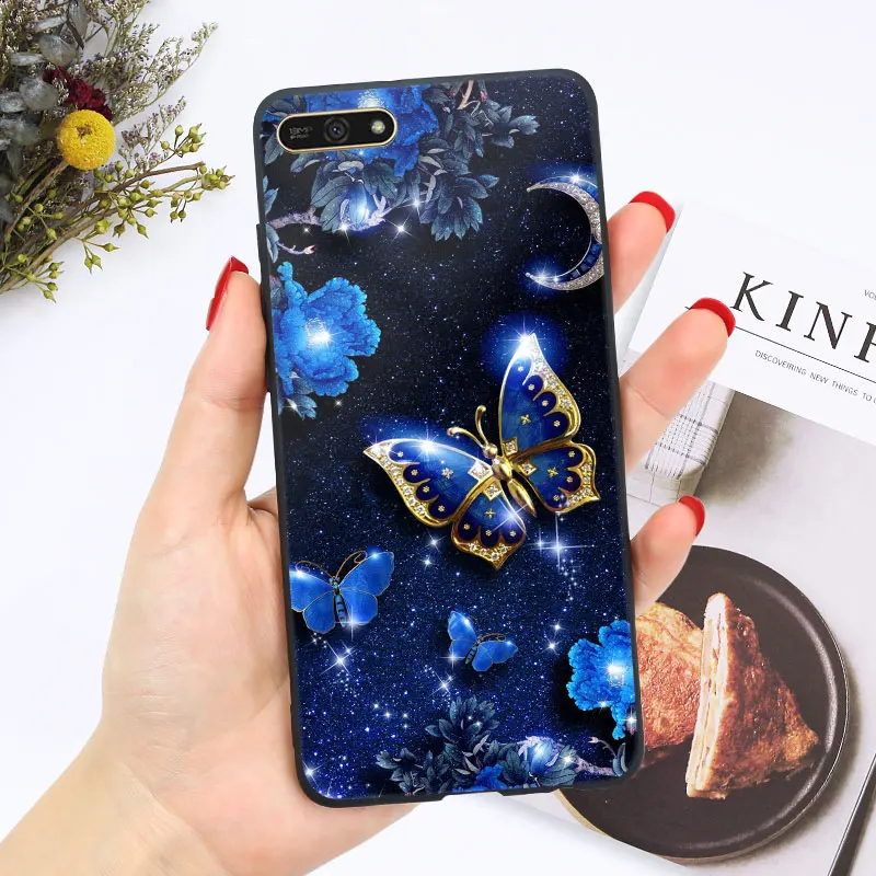 oo19 Яркий чехол huawei Y5 Y5 Y6 Prime Lite Y6 67 чехол Глянцевая задняя крышка для телефона Y5 чехол s - Цвет: oo19