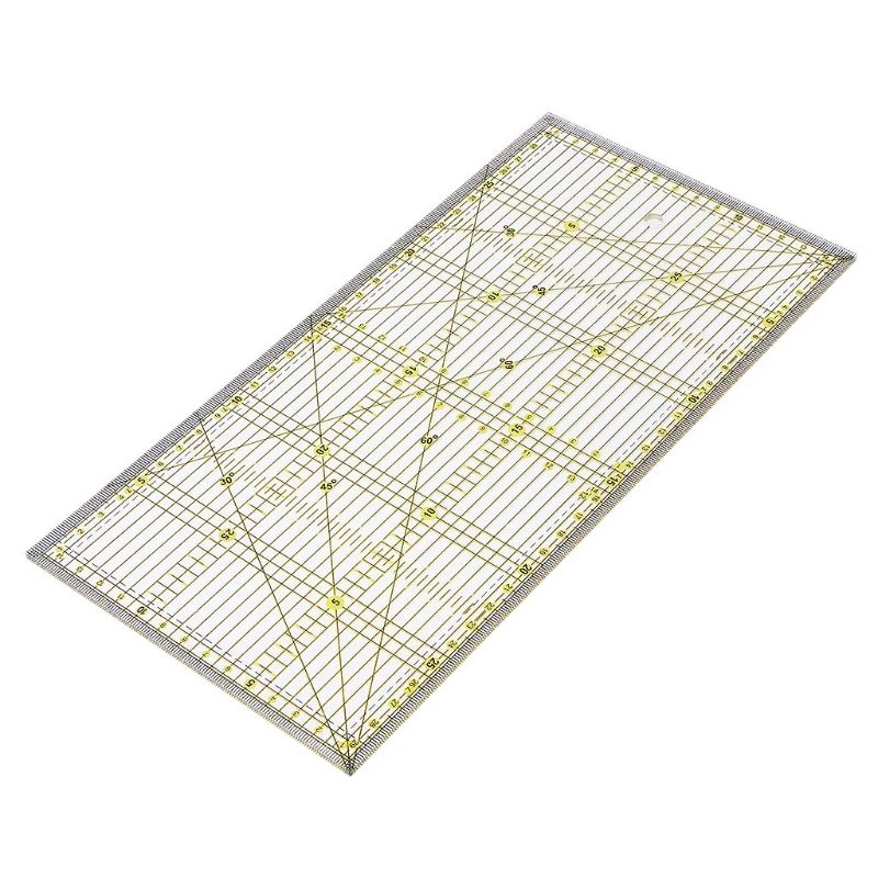 Стеганое шитье Лоскутная линейка режущий инструмент Портной ремесло весы