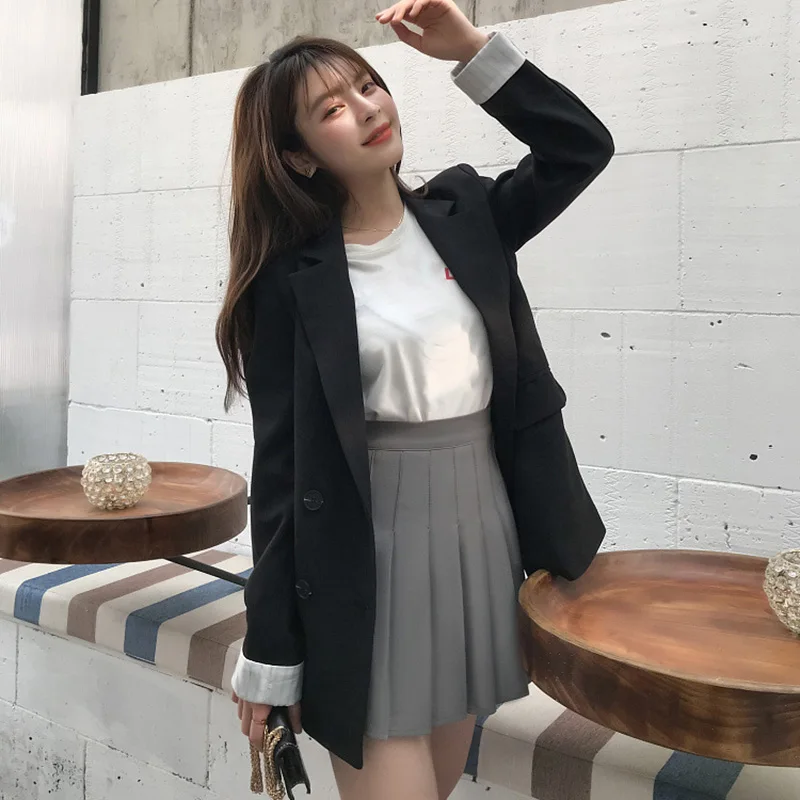 

Women High Waist A Line Skater Mini Skirt Flared Pleated Short Skirt Casual Tennis Style J55