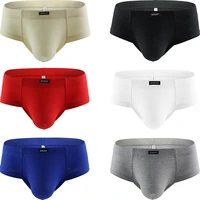 mens seamless front pouch briefs low rise men cotton underwear sexy cheeky under panties