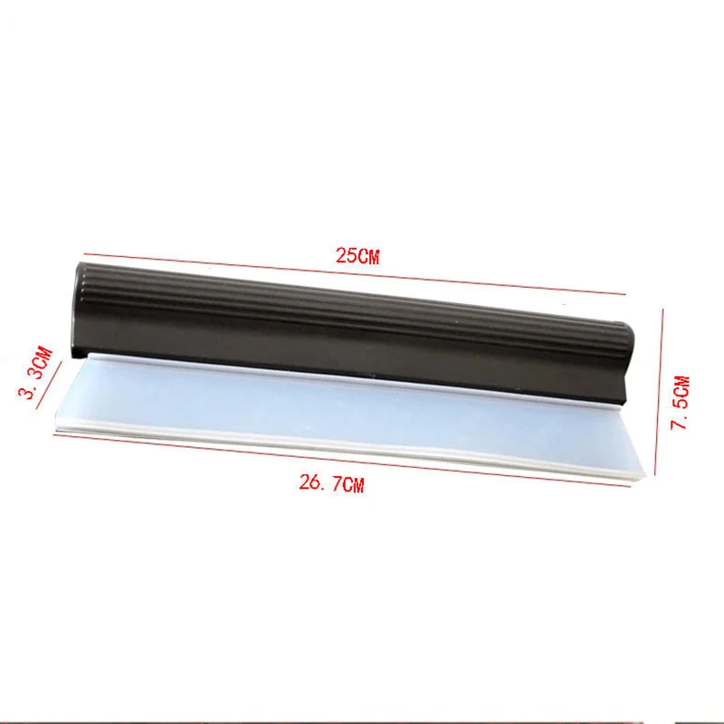 

Non-Scratch Flexible Soft Silicone Handy Squeegee Car Wrap Tools Water Window Wiper Drying Blade Clean Scraping Film Scraper