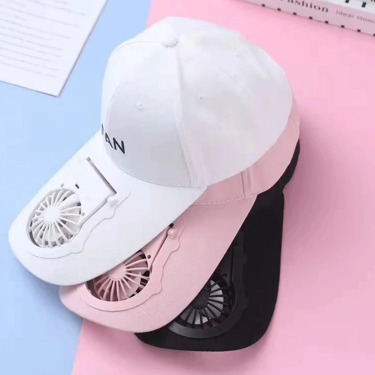 

Summer New Fan Hat Usb Charging Sun Protection Travel Smart Sun Protection Sun Cool Down Hat Wind Adjustable Rechargeable Fan