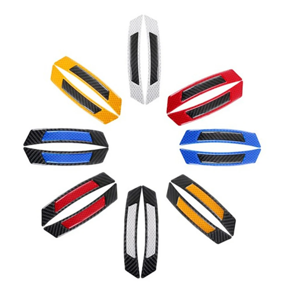 2 шт./партия автомобильная светоотражающая лента Предупреждение столкновениях