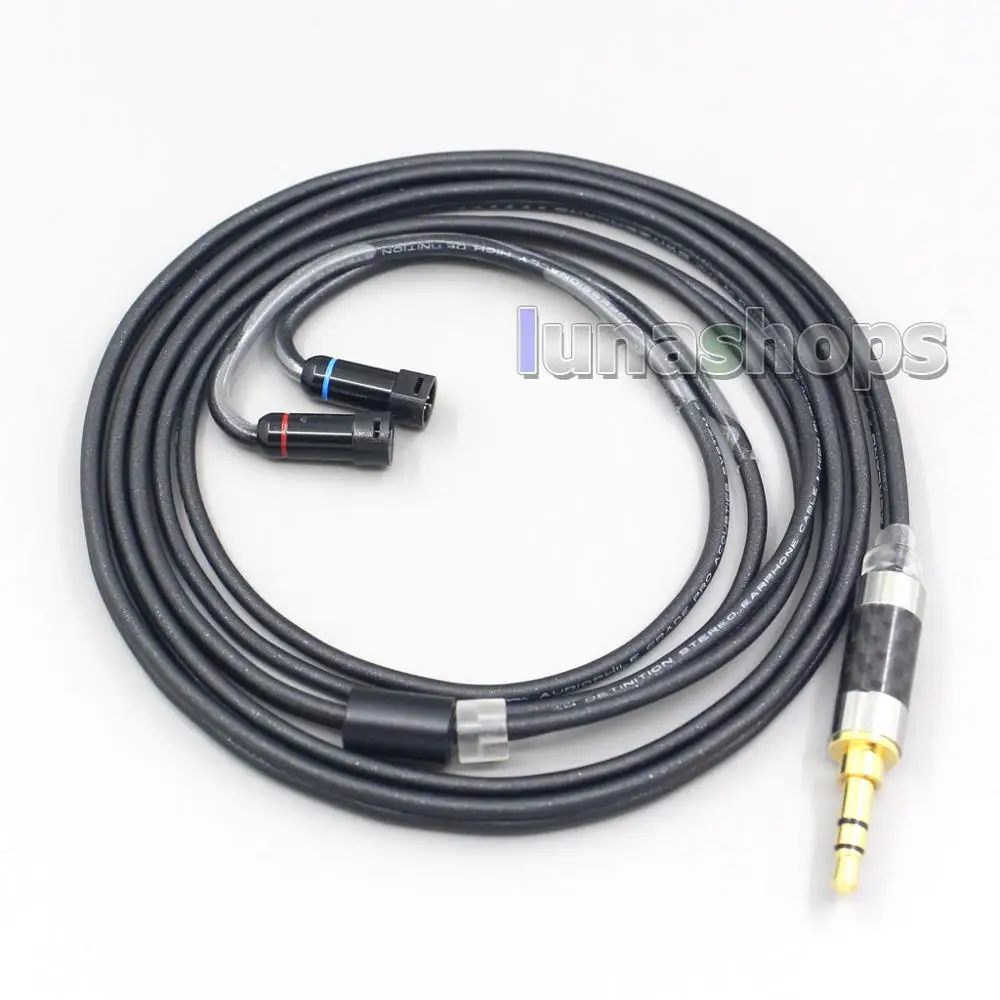 2 5 мм 4 XLR 3 черный 99% чистый PCOCC кабель для наушников Sennheiser IE8 IE8i IE80 IE80s металлический