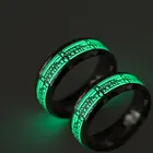 Светящееся кольцо Dota2 с логотипом японской анимации, индивидуальное мужское кольцо, ювелирные изделия, рождественский подарок