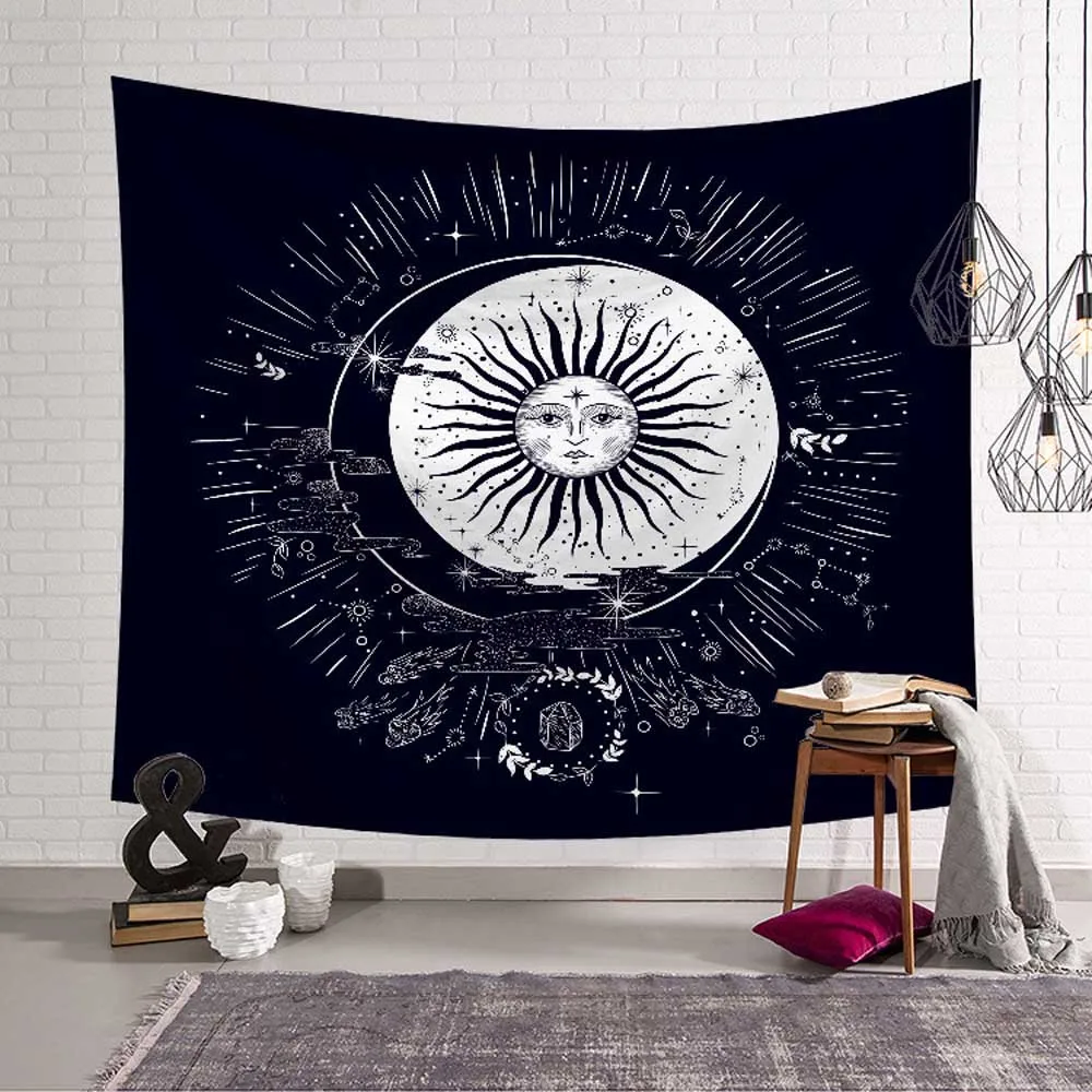 Гобелен Небесный хиппи настенные ковры декор для спальни психоделический
