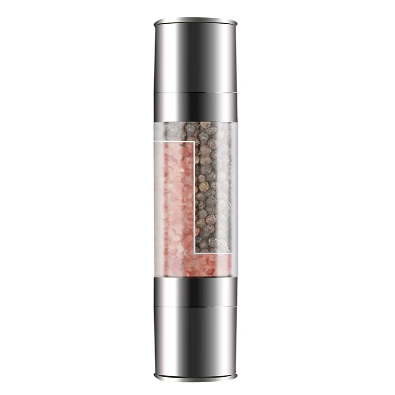 

Salt And Pepper Grinder,Pepper Grinders,Manual Combo Mill Grinders Seasonings Spices Mill With Adjustable Coarseness
