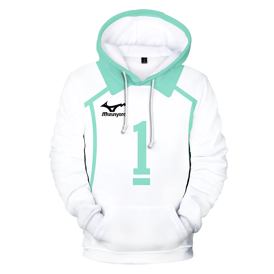 Аниме Haikyuu Cosplay Костюм Aoba Johsai High School волейбольный клуб Oikawa Tooru Iwaizumi Hajime унисекс 3D