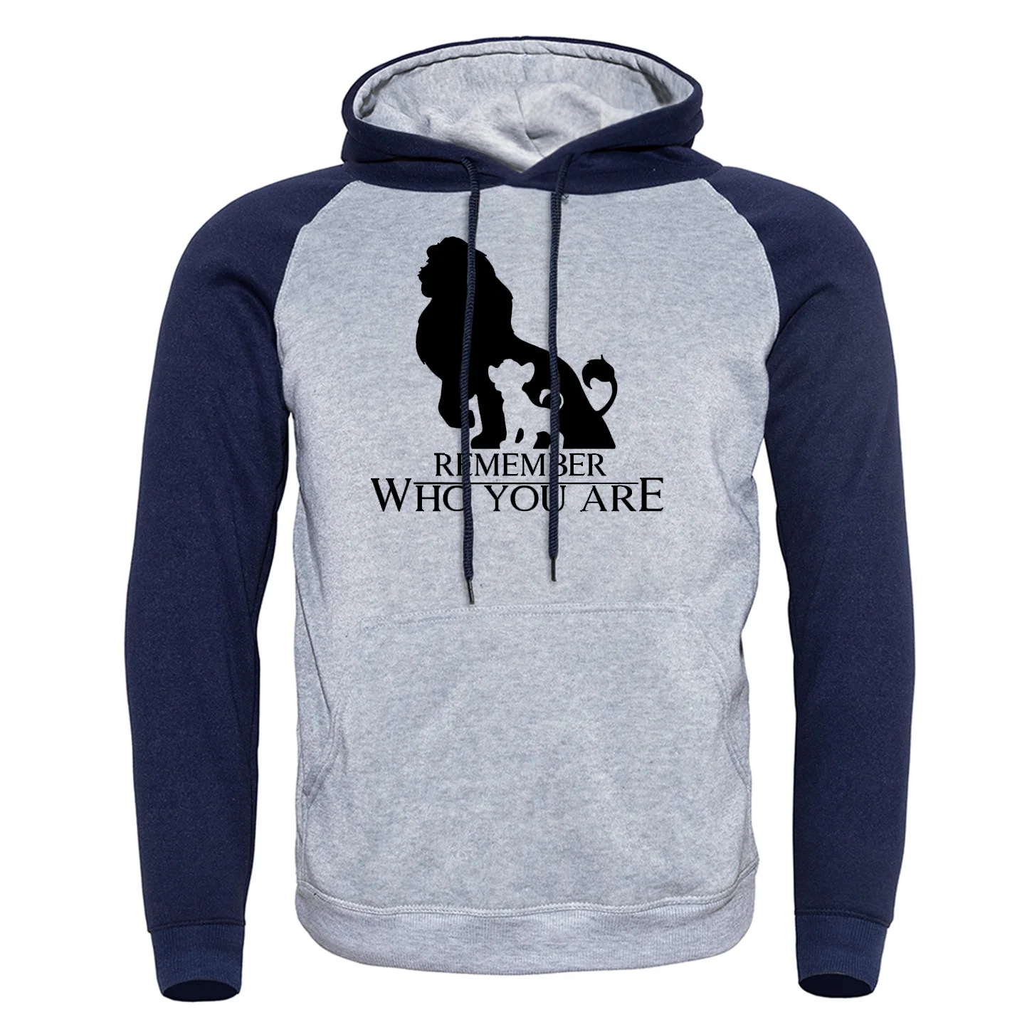 Аниме Simba Король Лев хип-хоп мультфильм толстовка новинка осень зима Harajuku мужские толстовки с рукавом реглан уличная одежда с длинным рукавом