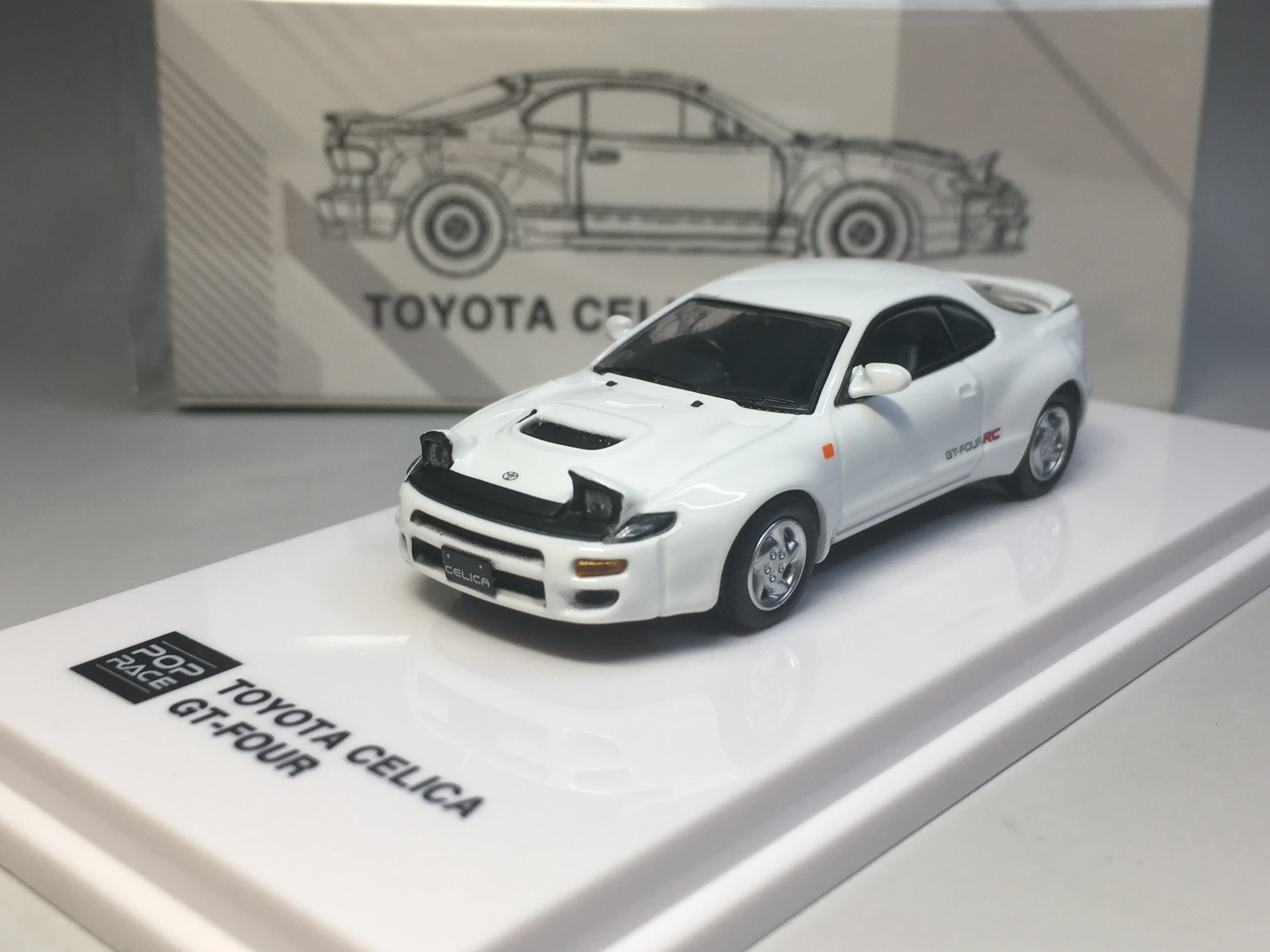 

POPRACE 1:64 Toyota Celica GT-FOUR DieCast Model Car Collection Limited