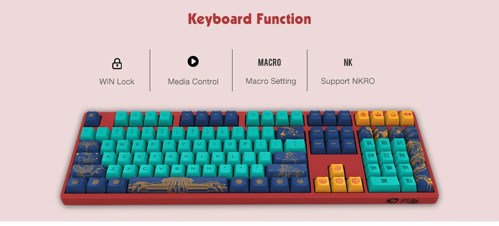 Акко 3108 V2 Пекин Механическая игровая клавиатура 108 ключ 85% PBT клавиши Тип-C USB Проводная геймерская NKRO