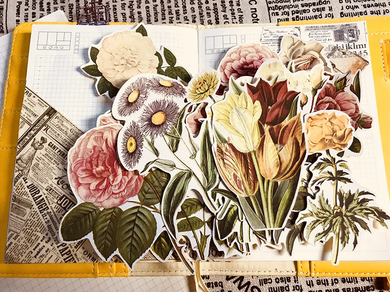 Ретро-Наклейка на счёт в виде Розы 20 шт. | Игрушки и хобби