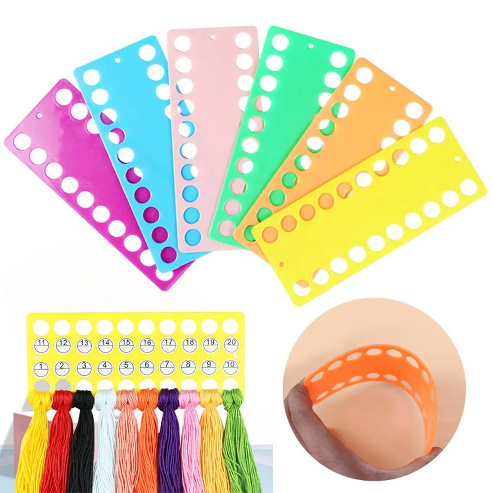DIY Crafts Sewing Accessories Plastic Needle Arts Embroidery Floss Organizer Storage Tools Cross Stitch Thread Holder | Дом и сад