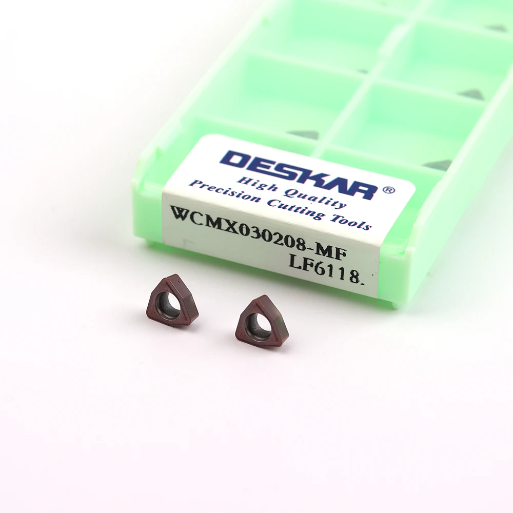 DESKAR100 % WCMX030208 WCMX040208 WCMT050308 WCMT06T308 WCMT080412 MF LF6118 2d 3d 4d 5d u образный лопасти дрели карбид