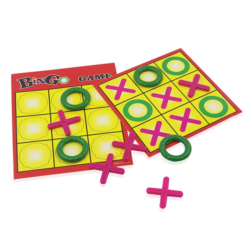 Tic Tac Toe бинго игра XXOO крупным планом волшебный трюк ТВ шоу Профессиональный