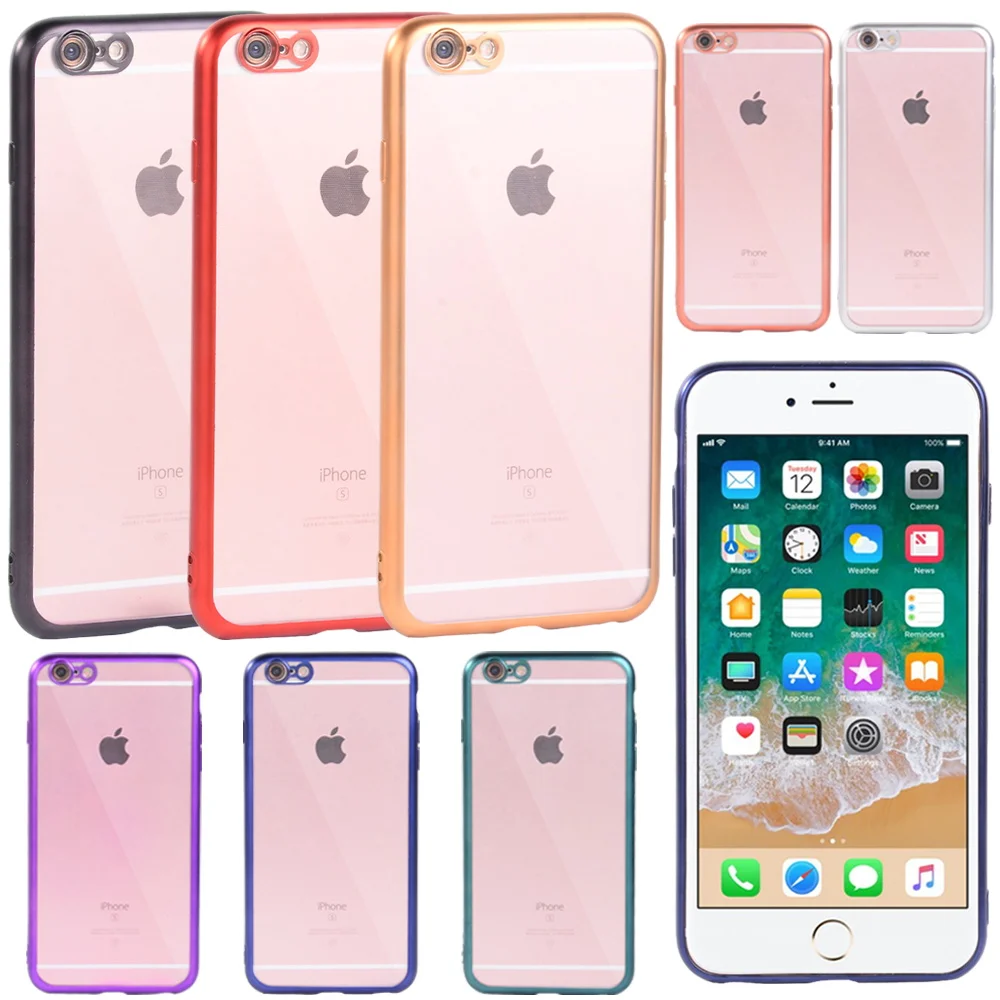 

Phone Case for Apple Iphone 6 Plus/iphone 6s Plus Transparent Soft Silicone Mobile Phone Case