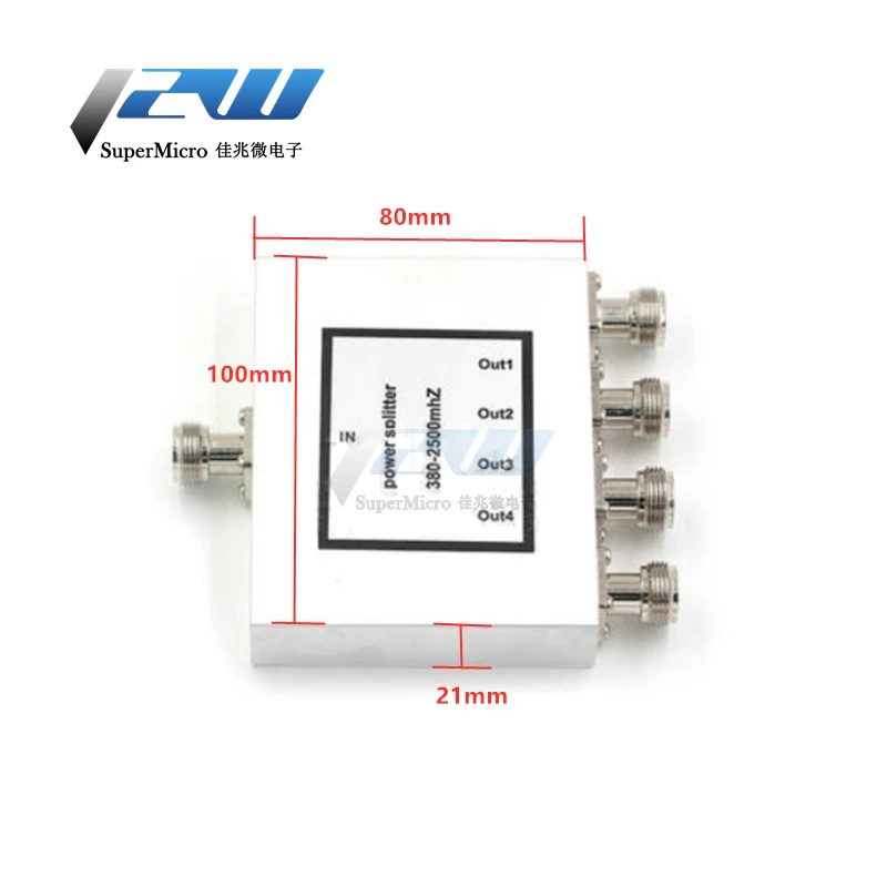 N-образный разветвитель мощности одноточечный четырёхточечный комбайнер