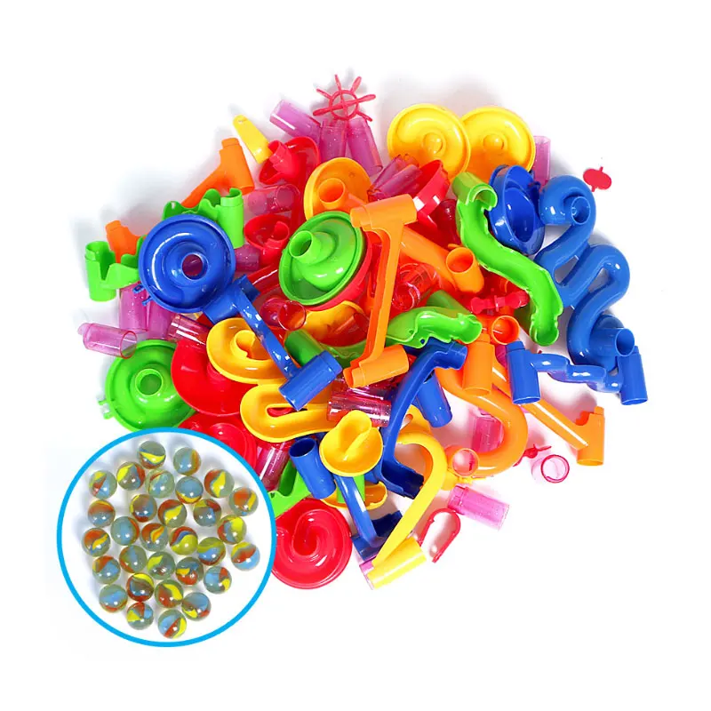 Волшебный трек строительные блоки игровой набор развивающий сделай сам гибкая