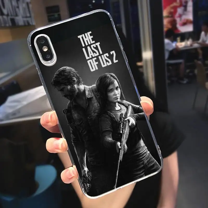 

the last of us 2 TV series Phone Cases Transparent soft For iphone 5 5s 5c se 6 6s 7 8 11 12 plus mini x xs xr pro max