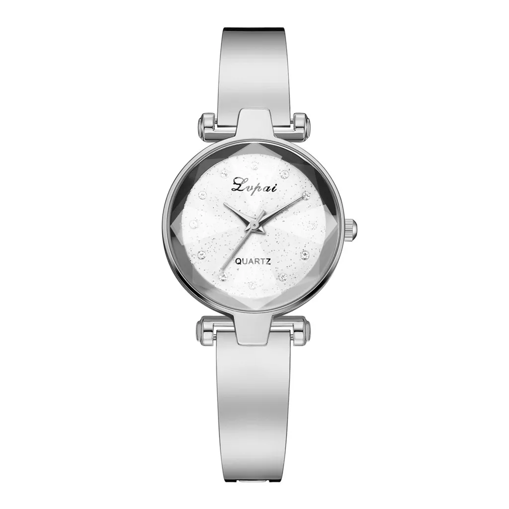 Новые часы женские модные простые звезды инкрустированные горный хрусталь из