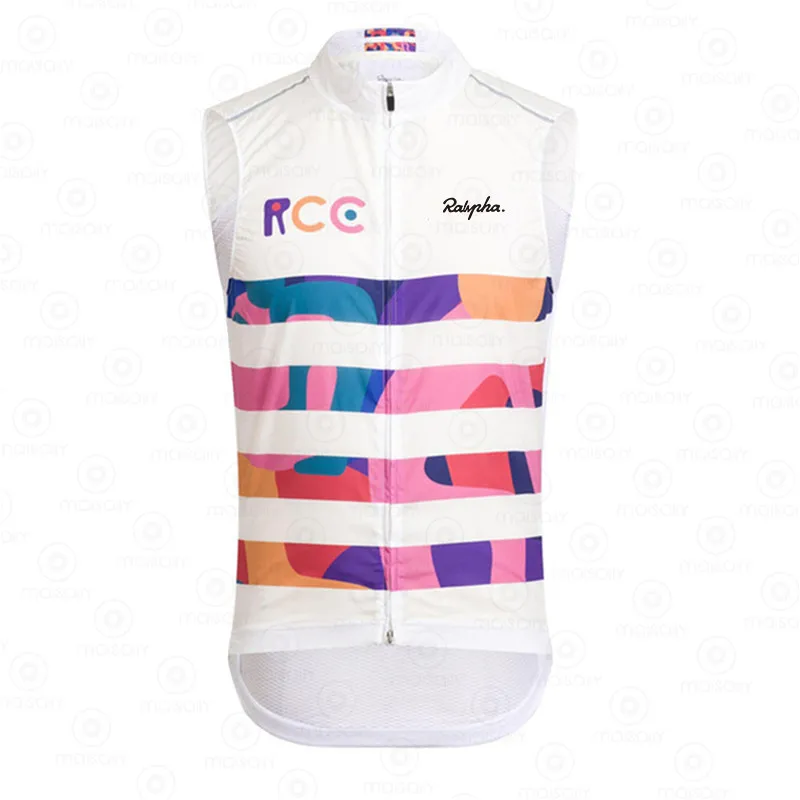 

2020 new pro team Ralvpha windproof cycling vest breathable windvest sleeveless maillot MTB Ropa Ciclismo windstopper gilet