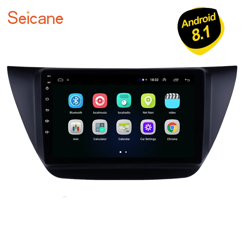 Автомагнитола Seicane 2DIN Android 8 1 GPS Navi головное устройство плеер для Mitsubishi lancer ix 2006 2007