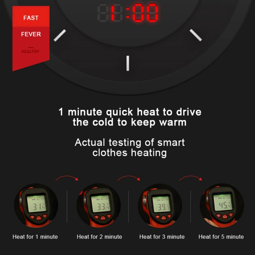 Детская зимняя теплая нагревательная жилетка для катания на лыжах с умным электрическим подогревом для кемпинга, походов, велосипедных прогулок, термоодежда на.