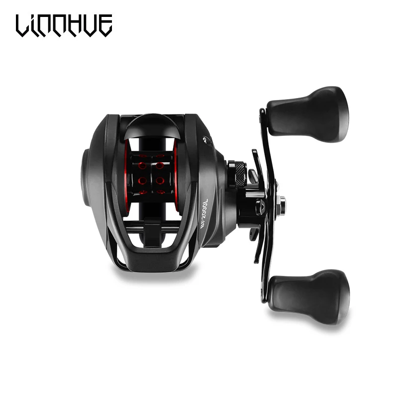 Рыболовная катушка для заброса приманки магнитная Магнитная Тормозная система