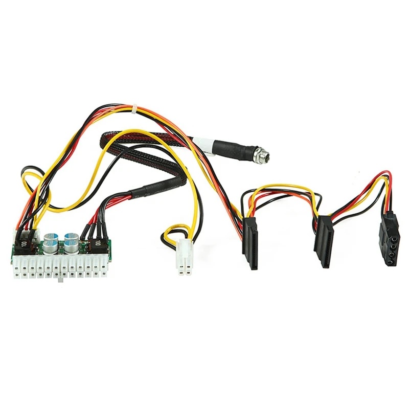 

DC 12V вход 24pin Pico ATX 150W Переключатель PSU Mini ITX модуль питания 4-контактный ЦП, DC 12V 150W модуль источника питания