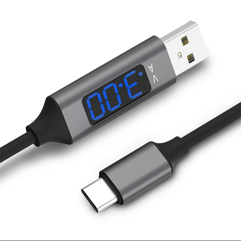 

1 Pcs 0.96 Inch Iic I2C Serial Gnd Oled Lcd Led Display Module & 1 Pcs Type-C Intelligent Digital Display Data Line