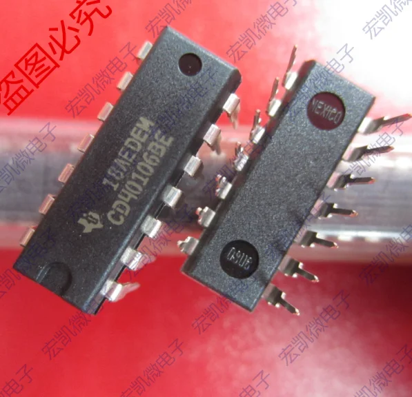 

Mxy 10 шт./лот CD40106BE DIP14 CD40106 DIP 40106BE DIP-14 Новый и оригинальный IC