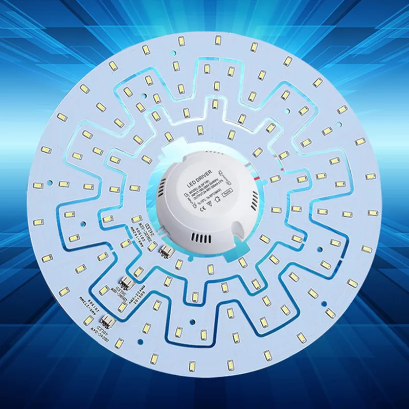 

1pcs LED Ceiling Board the Circular Retrofit Lamp 5730 Ring Light 6W 12W 18W 24W 30W 36W Round Lights AC220V 230V 240V