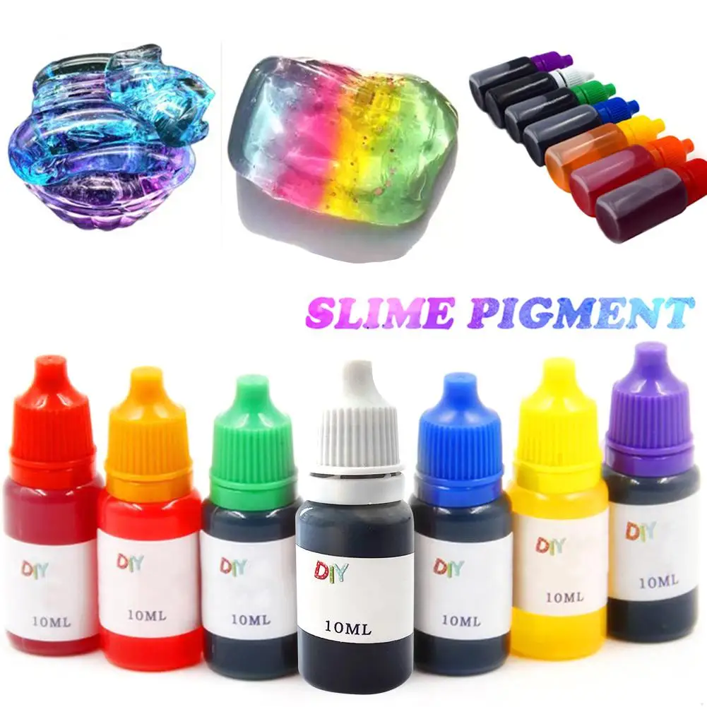 

7 Color 10ml Soap Dye Soap Making Set - For Soap Coloring For Kids DIY Accessories Craft Making Pigments