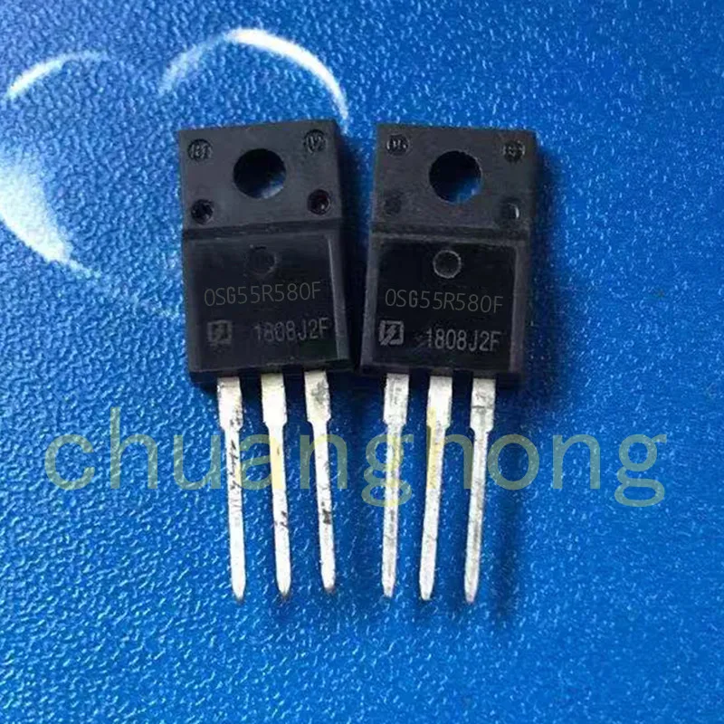 

1Pcs/Lot Brand-New Power Triode OSG55R580F 8A 550V Field Effect Transistor TO-220F Power Supply