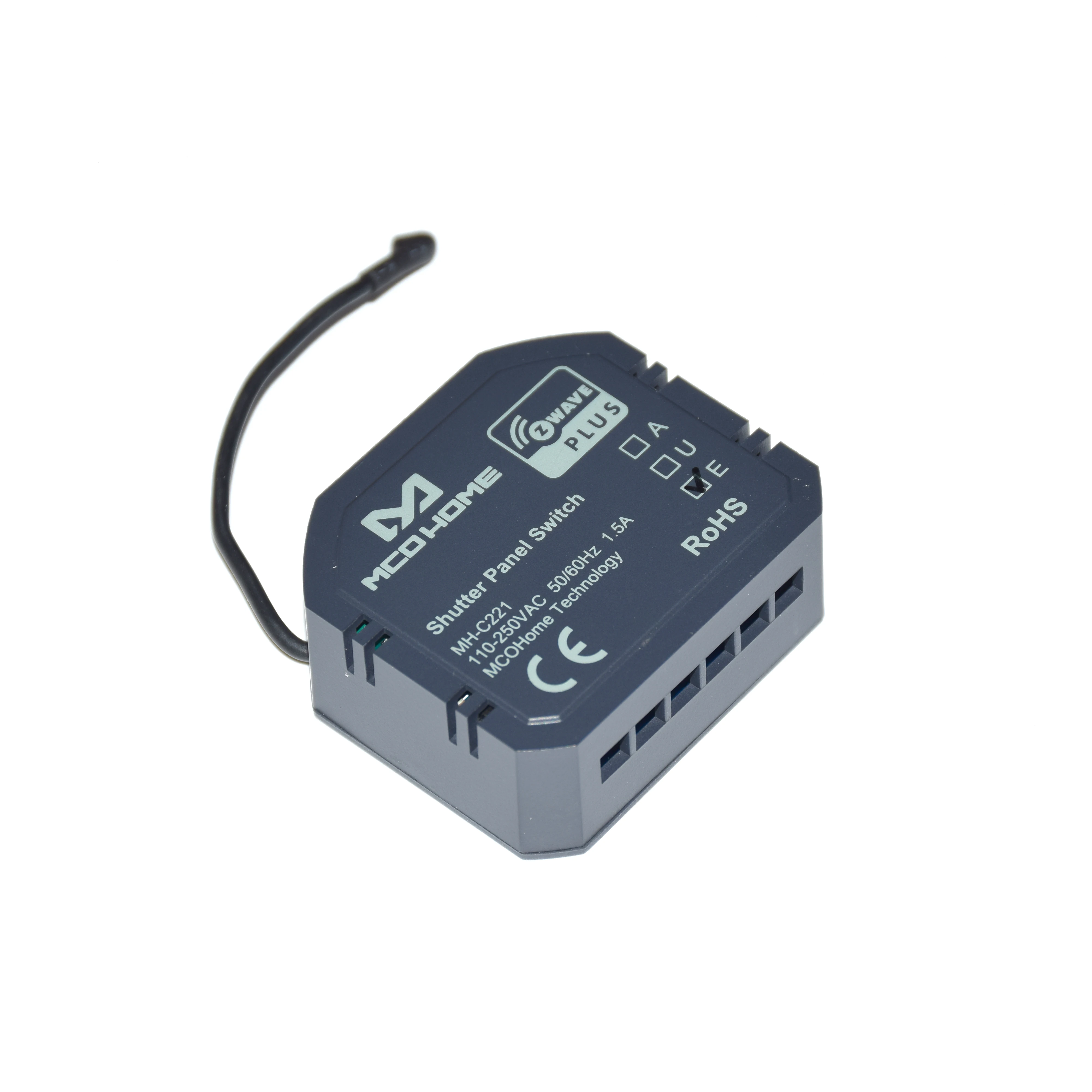 Устройство Z Wave Plus с роликовым затвором MCO HOME C221 функцией измерения энергии для