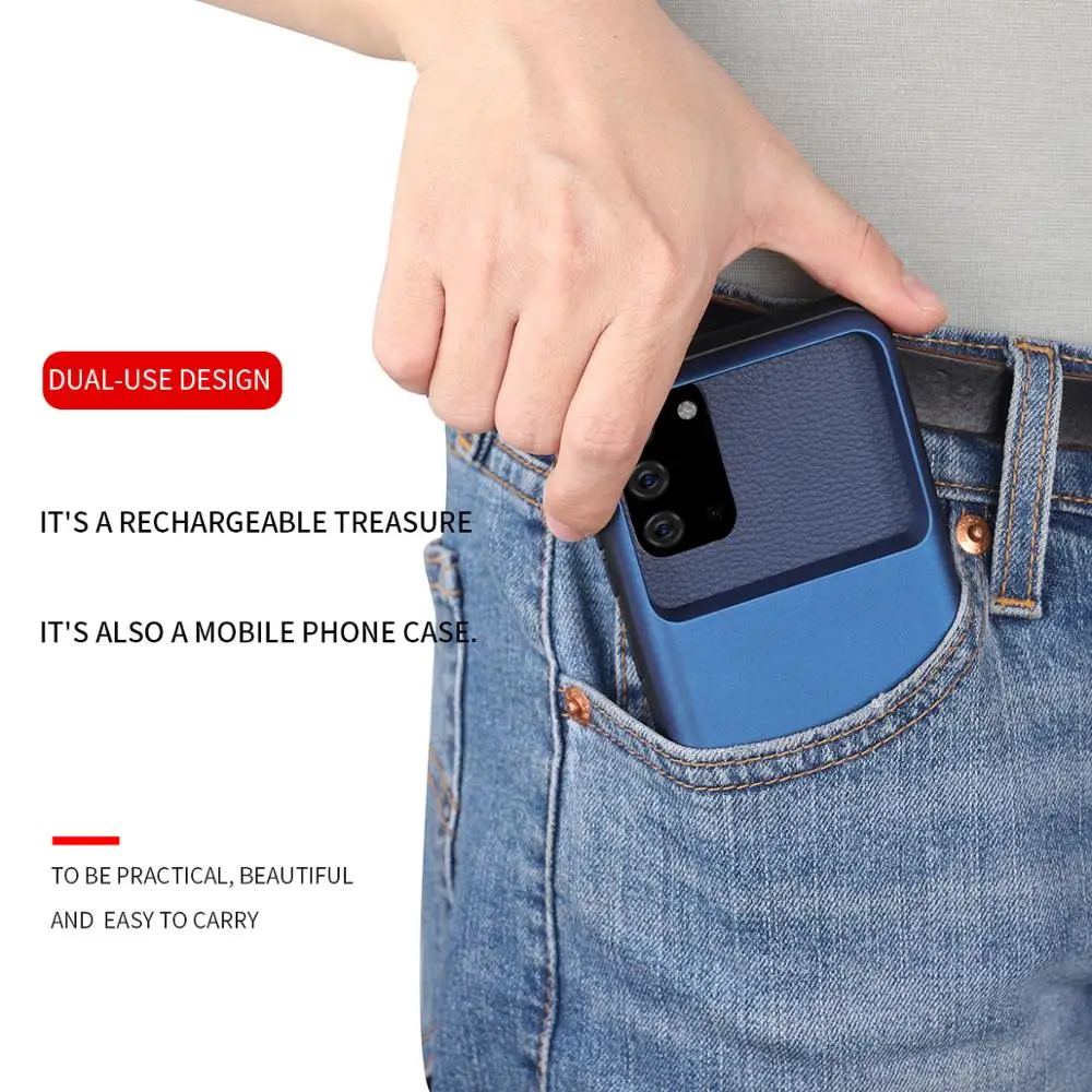 

5000mAh Battery Charger Case For Samsung Galaxy A51 A71 S11 S20 Plus Battery Case for Samsung S20+ S11 A51 A71 Power Bank Case