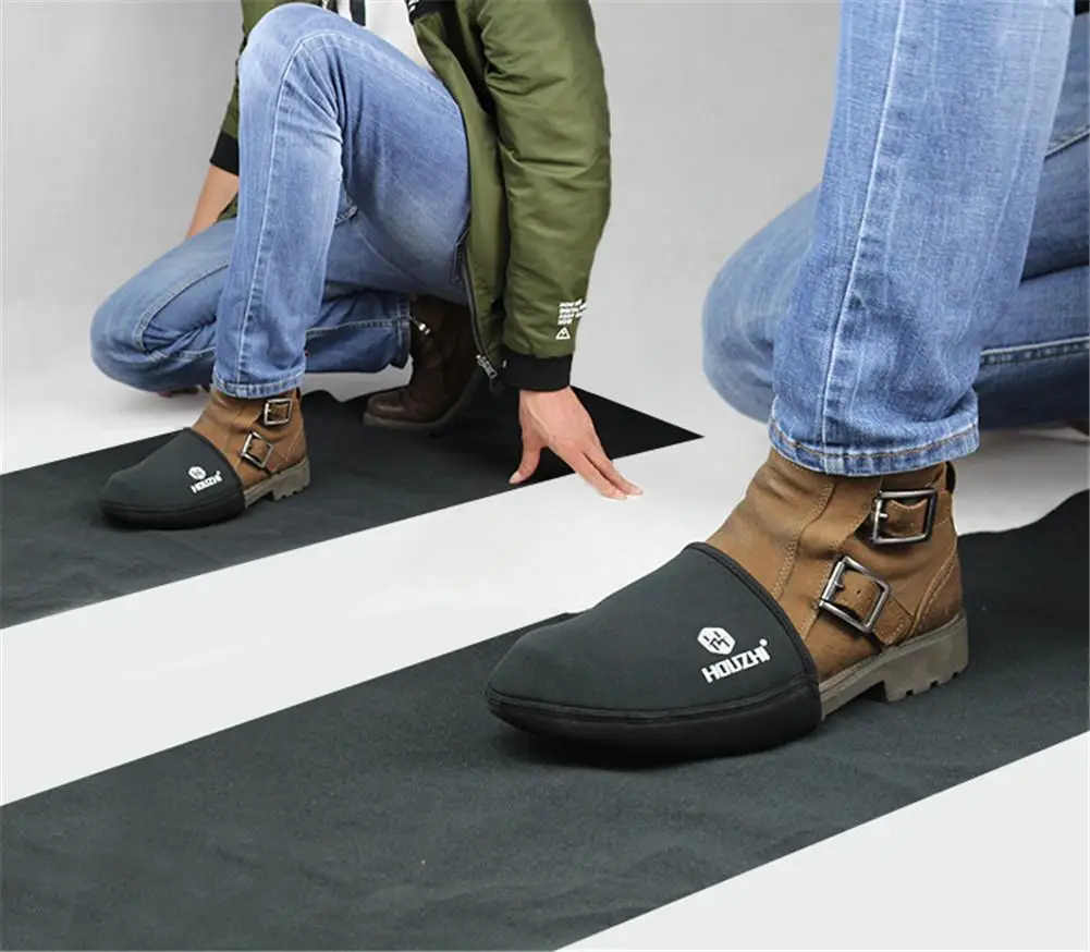 

Black Motorcycle Shoes Protective Motorbike Gear Shifter Men Shoe Boots Protector Shift Sock Boot Cover Shifter Guards