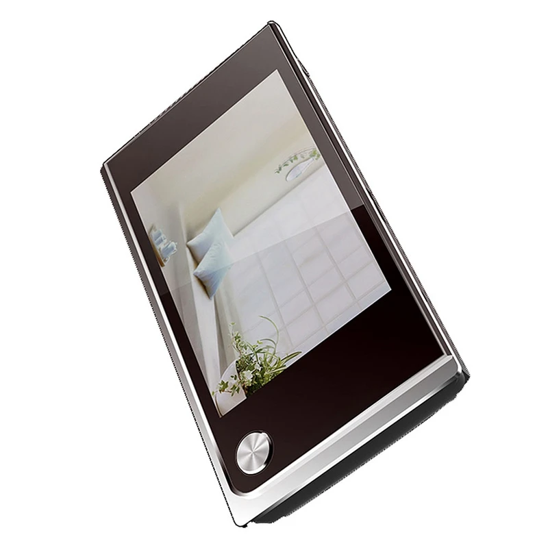 

C01 Doorbell Camera, Multifunctional Home Security LCD Display Digital Door Viewer Cat Eye Door Surveillance Camera