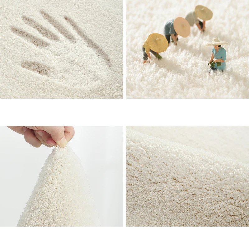 Мягкий современный ковер для гостиной лохматый детской комнаты домашний