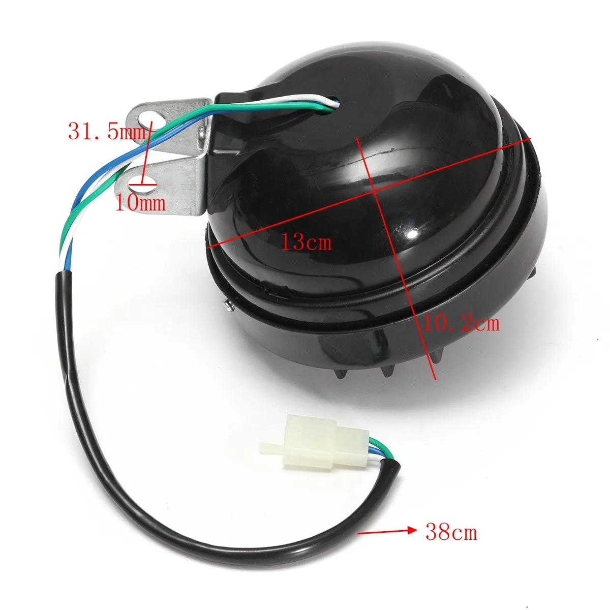 

12V Motorcycle LED Headlight Grill Head Lamp Hi/Lo Beam For ATV Quad 4 Wheeler Go Kart Roketa SunL Taotao