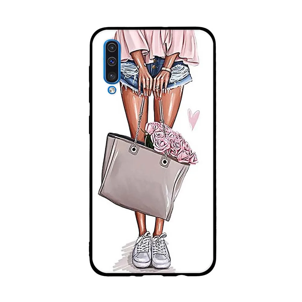 

Phone Case For Samsung Galaxy A51 5G A50 A5 2017 A5 2016 A510 Case Silicone Soft TPU Cover For Samsung A51 Covers Mom Baby Gril
