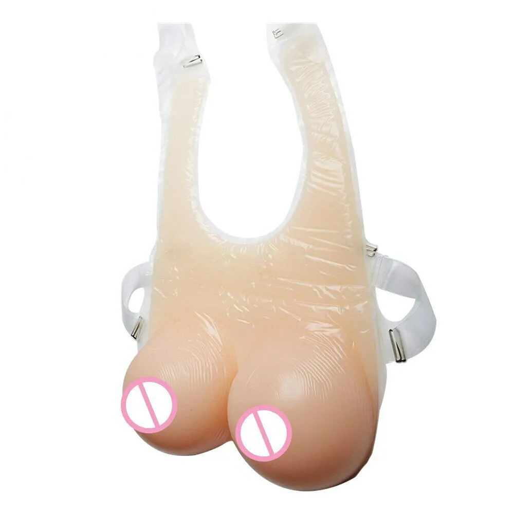 Поддельные груди 6000 г Реалистичная Силиконовая грудь Форма огромные мягкие