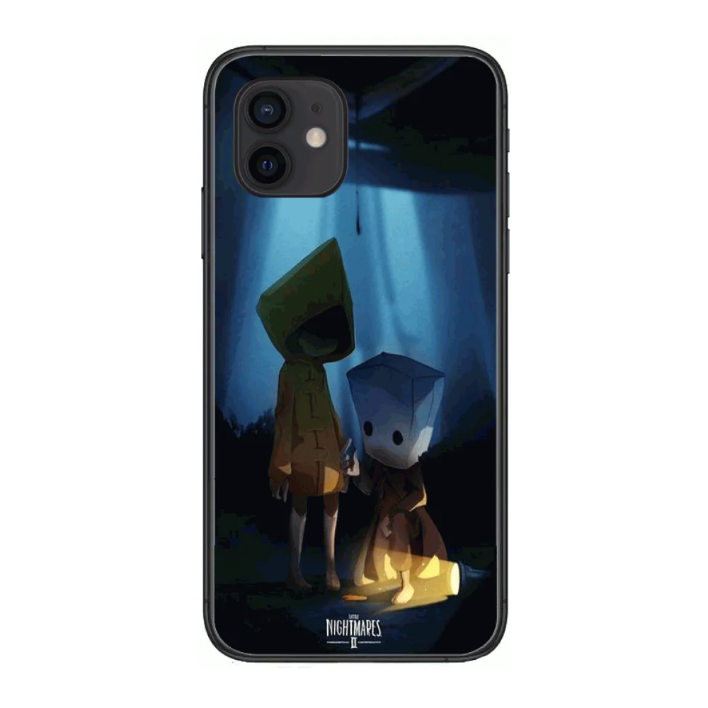 

Little Nightmares Game Style Phone Case cover For iphone 12 pro max 11 8 7 6 s XR PLUS X XS SE 2020 mini black cell shell