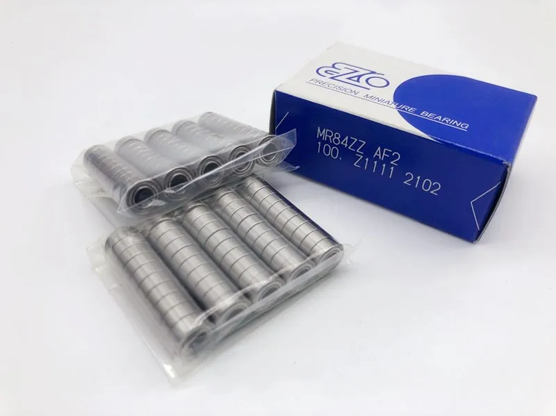 10pcs/50pcs Japan EZO high speed bearing MR84ZZ 4*8*3mm L-840ZZ precision miniature bearings 4x8x3