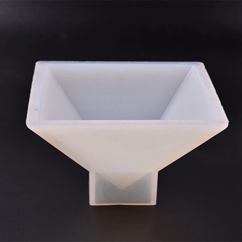 

Large Pyramid Shape Diy Silicone Jewelry Mold Making Ornament Craft Mould 9.5X9.5X6Cm