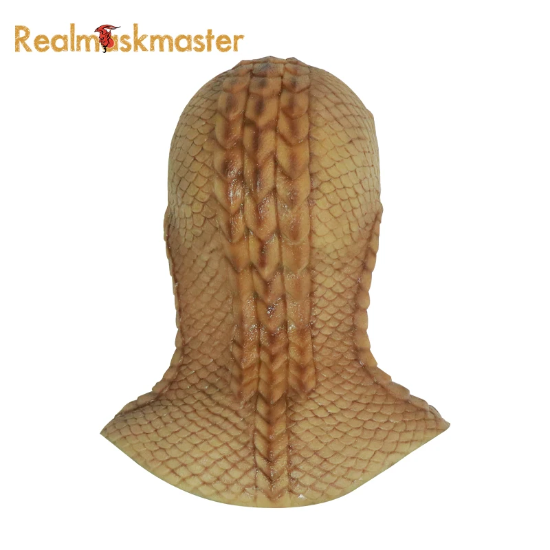 Realmaskmaster Реалистичная силиконовая маска ящерицы на Хэллоуин для мужчин, Вечерние Маски, искусственный Голубь из латекса, Вечерние Маски для взрослых