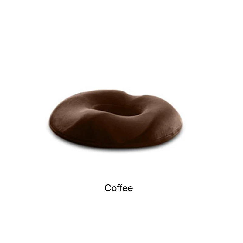 Coffee Новинка, массажное кресло с защитой от геморроя, подушка для сидения бедра, пуш-ап, для йоги, ортопедическая комфортная подушка из пены, подушка для сидения автомобиля, офиса - Цвет: Coffee