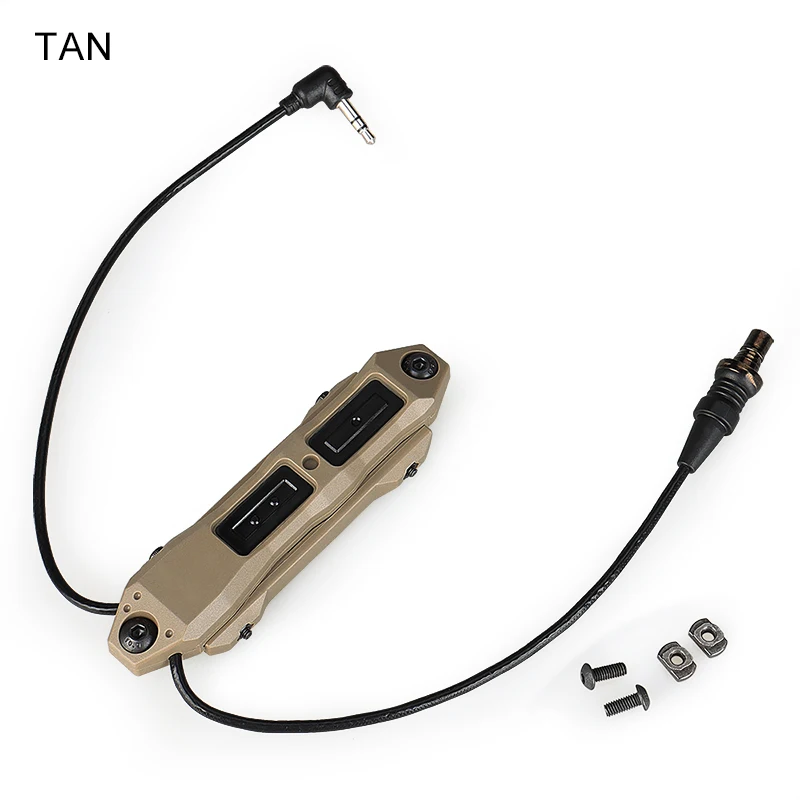 Хорошее качество фонарик с двойным дистанционным переключателем переключатель